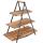 Ladelle Alto Serve & Share Servierturm Akazie 3-stufig