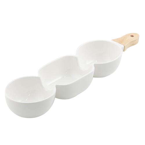 Ladelle Alto Serve & Share Servierstick 3-teilig Weiß