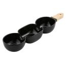 Ladelle Alto Serve & Share Servierstick 3-teilig Schwarz