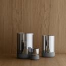 Blomus Calma Windlicht S Steel Gray Smoke (Retoure)