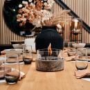 Tenderflame Tischfeuer Café 18 Slate