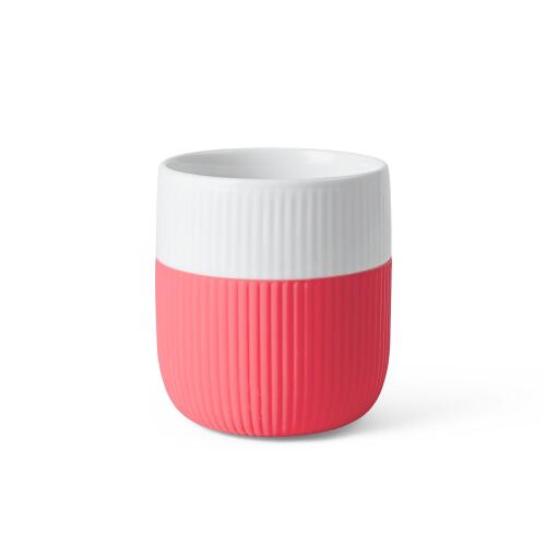 Royal Copenhagen Contrast Gerippt Becher Hibiscus 350 ml