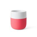 Royal Copenhagen Contrast Gerippt Becher Hibiscus 350 ml
