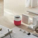 Royal Copenhagen Contrast Gerippt Henkelbecher Hibiscus...