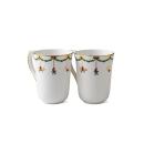 Royal Copenhagen Star Fluted Christmas Henkelbecher 360...