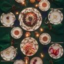 Royal Copenhagen Star Fluted Christmas Henkelbecher 360 ml 2er Set