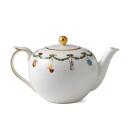 Royal Copenhagen Star Fluted Christmas Teekanne 1,4 Liter