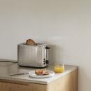 Georg Jensen Bernadotte Toaster Edelstahl (Auswurf-Feder schwach)
