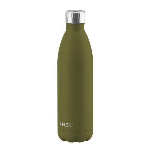 FLSK Trinkflasche Olive 750 ml