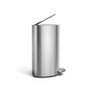Simplehuman Halbrunder Treteimer 6 l Edelstahl Gebürstet