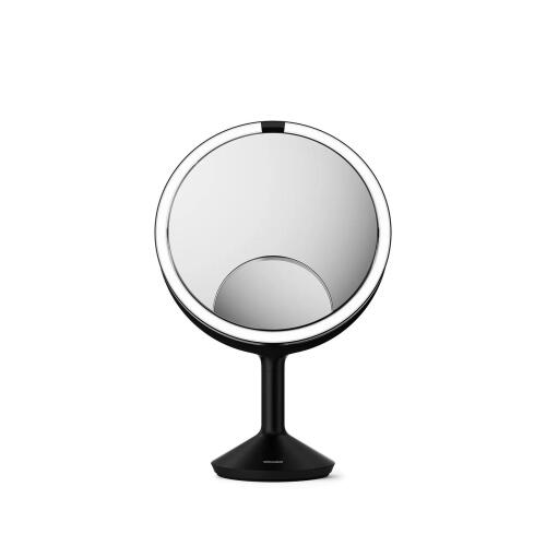 Simplehuman Sensorspiegel trio max Mattschwarz 25 cm