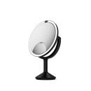Simplehuman Sensorspiegel trio max Mattschwarz 25 cm