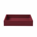 Mojoo Lux Lacktablett Bordeaux 19 cm