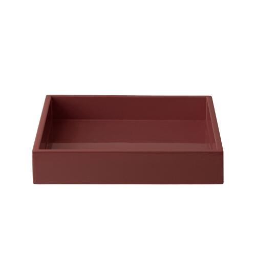 Mojoo Lux Lacktablett Rusty Red 19 cm