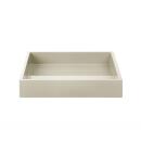 Mojoo Lux Lacktablett Latte 19 cm
