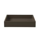 Mojoo Lux Lacktablett Dark Chocolate 19 cm