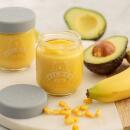 Kilner Babygläser 190 ml 6er Set (1 Glas fehlt)