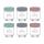 Kilner Babygläser 190 ml 6er Set (1 Glas fehlt)