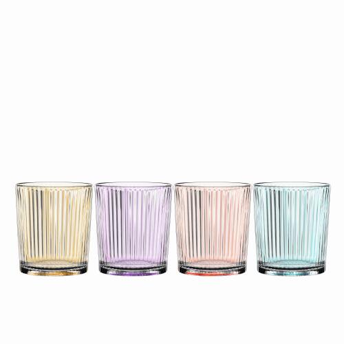 Nachtmann Aperitivo Whisky-Becher 370 ml 4er Set (1 Glas fehlt)