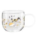 ASA Xmas Glas-Henkelbecher Leaves 400 ml