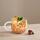 ASA Xmas Glas-Henkelbecher Leaves 400 ml