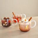 ASA Xmas Glas-Henkelbecher Cookies 400 ml