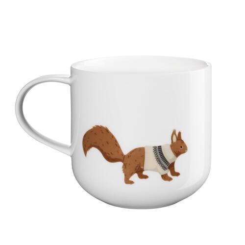 ASA Coppa Xmas Henkelbecher Red Squirrel 400 ml