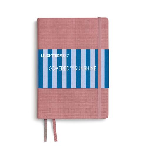 Leuchtturm1917 Notizbuch Medium A5 Hardcover Covered for Sunshine Beach Rose Dotted