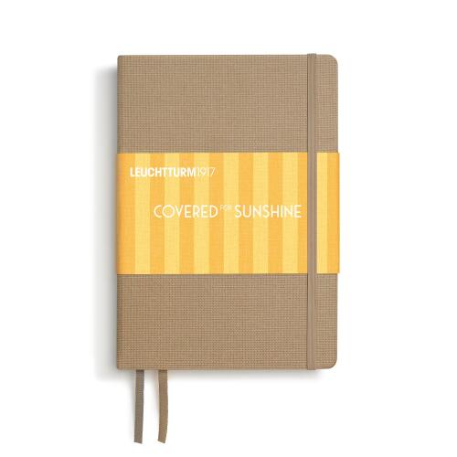 Leuchtturm1917 Notizbuch Medium A5 Hardcover Covered for Sunshine Dune Dotted
