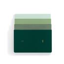 Leuchtturm1917 Quarterly Tageskalender 2027 Pocket A6 Shades of Green 4er Pack