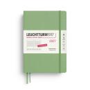 Leuchtturm1917 Tageskalender 2027 Medium A5 Hardcover Salbei