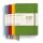 Leuchtturm1917 Wochenkalender 2027 & Notizbuch Dotted Medium A5 Colourful Seasons Winter