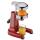 Cilio Profi-Saftpresse Positano Rot (aufbereitete Retourware)
