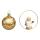 Wendt & Kühn Christbaumengel im Ring mit Lebkuchenherz und Kugel Gold 5226/6312/2gold