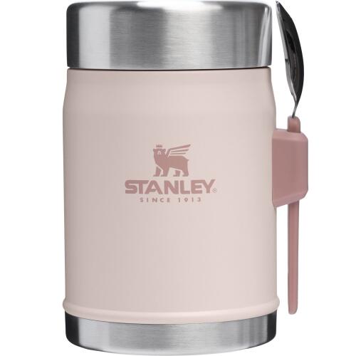 Stanley The Legendary Food Jar + Spork Rose Quartz 400 ml