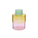 Remember Glasdose Milou Gelb-Rosa
