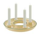 Remember Adventskranzschale Lucia Beige