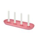 Remember Adventskranzschale Lucia Oval Rosa