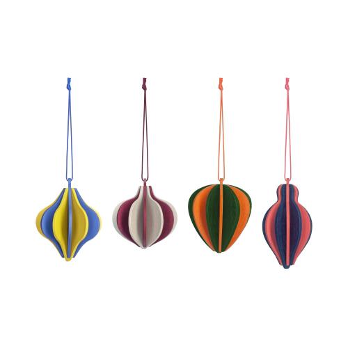 Remember Baumschmuck Ornamente 4er Set
