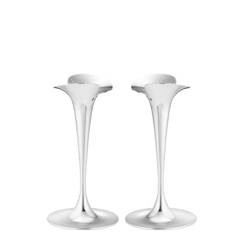 Georg Jensen Bloom Kerzenhalter Klein 2er Set