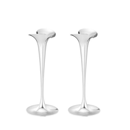 Georg Jensen Bloom Kerzenhalter Groß 2er Set