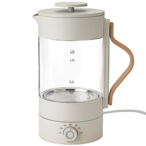 Stelton Emma Wasserkocher Sand 1,2 Liter