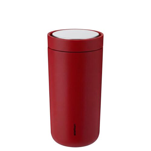 Stelton To Go Click Isolierbecher Soft Cherry Red 400 ml