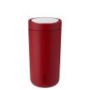 Stelton To Go Click Isolierbecher Soft Cherry Red 400 ml