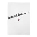 ASA Snowtracks Geschirrtuch Snowboarding 50 x 70 cm