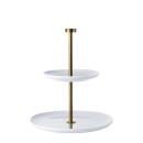ASA Grande Flache Etagere Gold 2-stufig