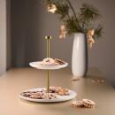 ASA Grande Flache Etagere Gold 2-stufig