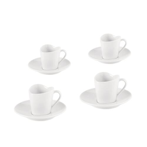 Alessi To Geschenkset mit vier Espressotassen