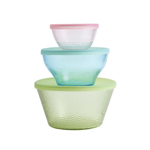 Alessi Glasschale Fresco 3er Set