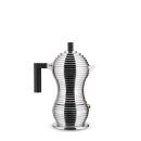 Alessi Espressokocher Pulcina Induktion Schwarz für...